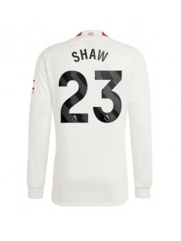 Manchester United Luke Shaw #23 Replika Tredje Kläder 2023-24 Långärmad
